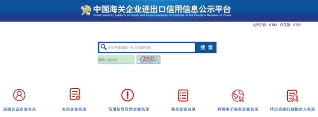 中国海关信息网
